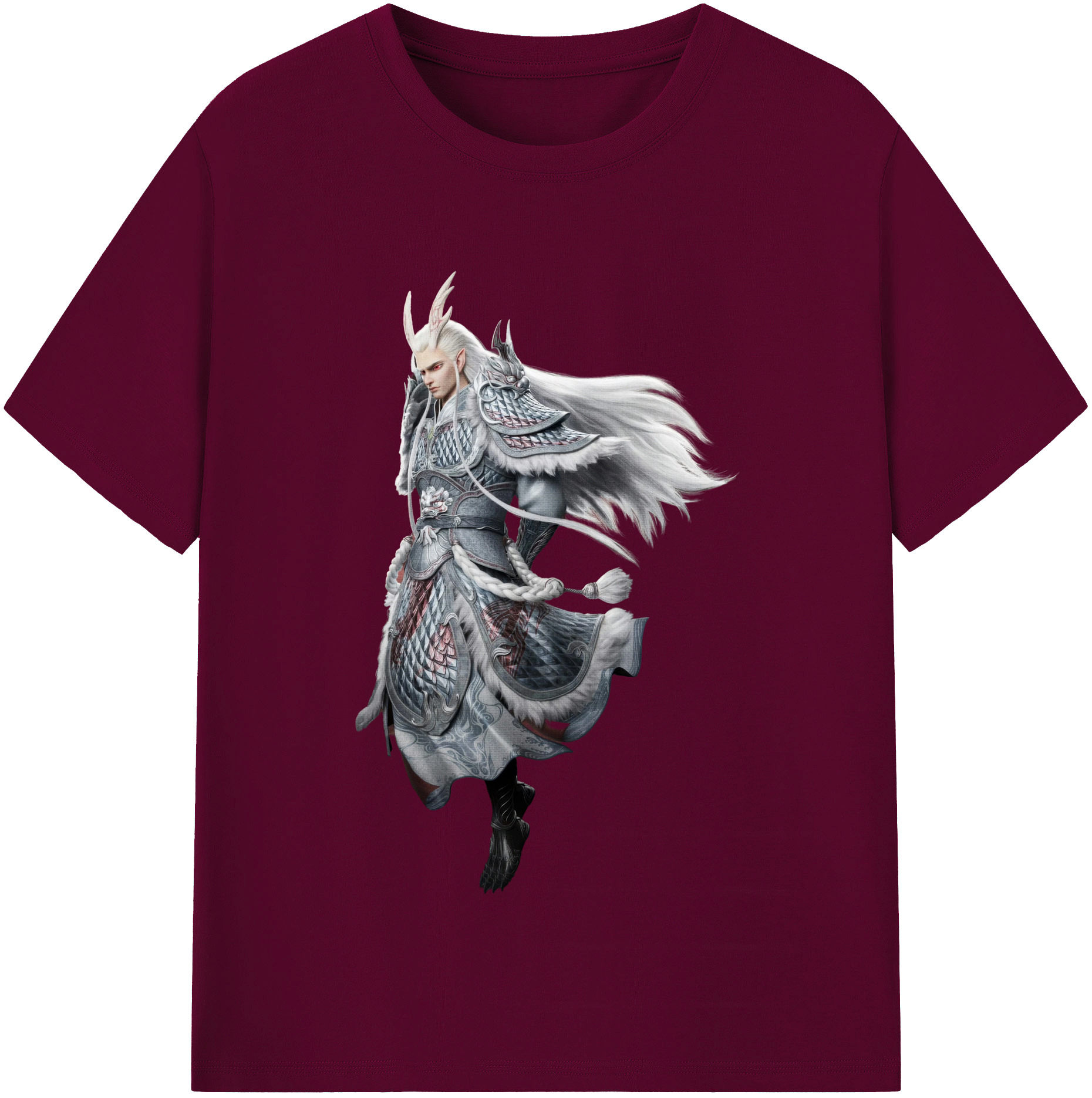 （画像用） Ne Zha 2 ナタ 魔童の大暴れ レディースカジュアルプリントTシャツ（綿100％）